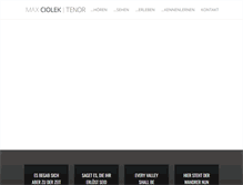 Tablet Screenshot of maxciolek.de